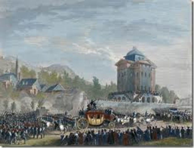 Huída del Rey a Varennes