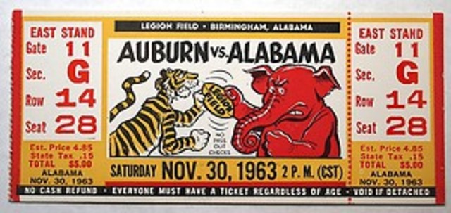 1963 Iron Bowl