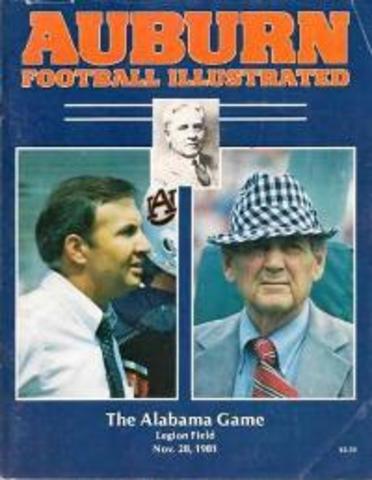 1981 Iron Bowl