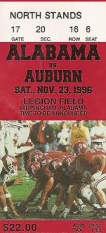 1996 Iron Bowl