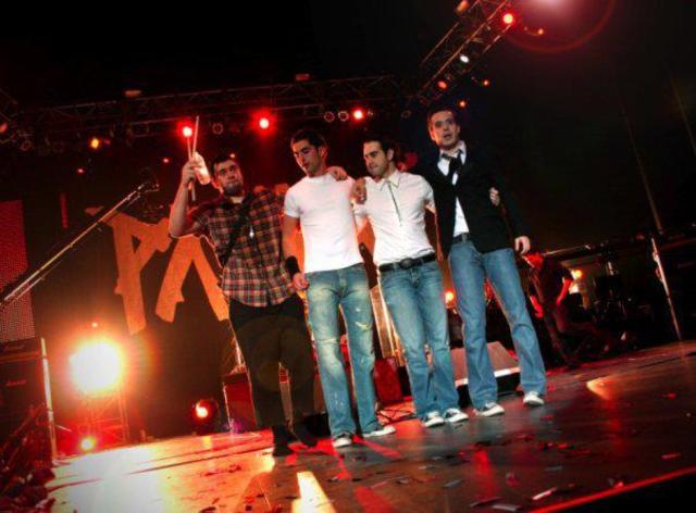 Primer concierto de Panda