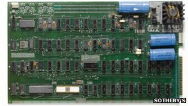 Apple 1 computer and Steve Jobs Atari memo sold at auction