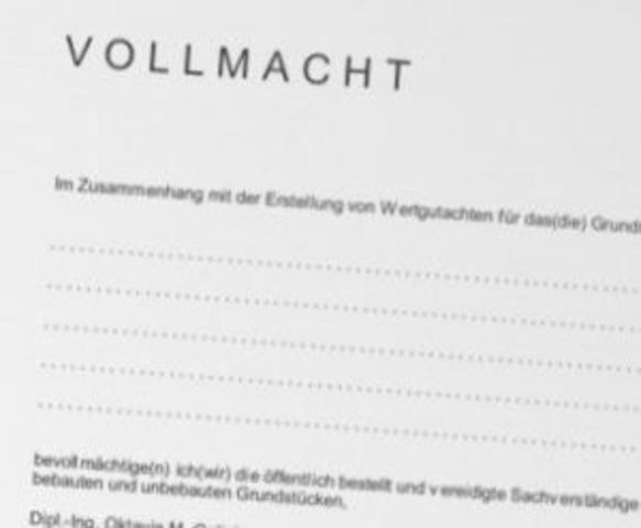 Der Bruder bekommt die Vollmacht