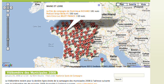 20minutes.fr Viideomètre des municipales
