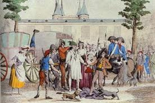 El rey es encarcelado