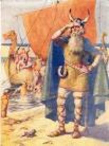 Leif Ericson and Vikings reach North America