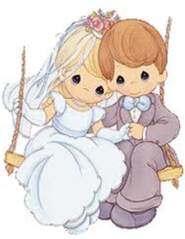 - I practice with my husband.