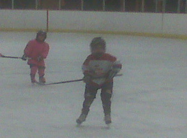 My first hockey game