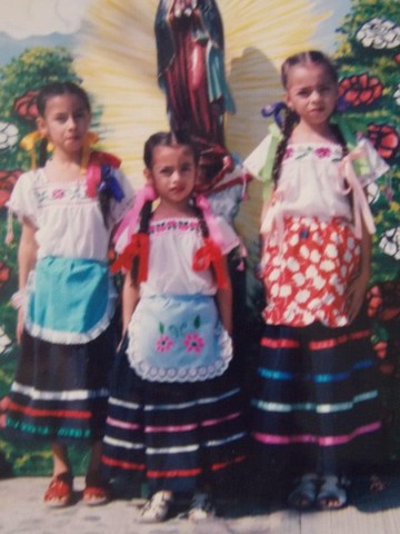 Festejo a la virgen de Guadalupe