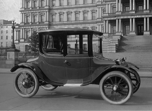 Late 1800's electric car