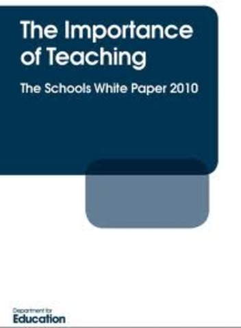 2010 White Paper: The Impotance of Teaching