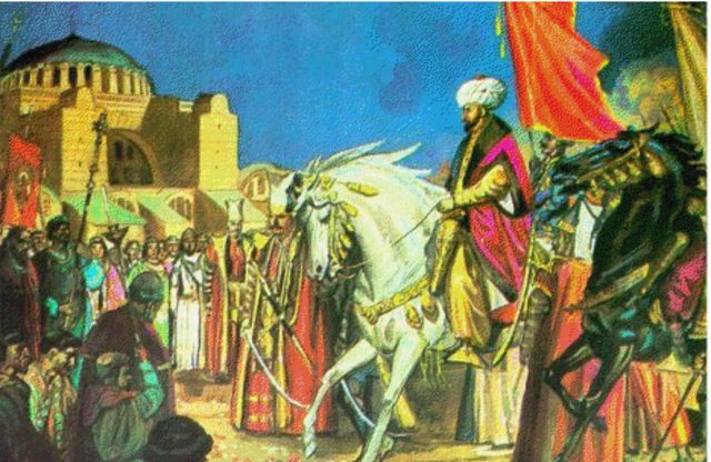 Ottomans conquer the Byzantine seat and change Constantinople to Istanbul
