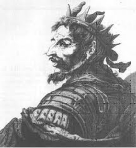 Attila and his brother Bleda