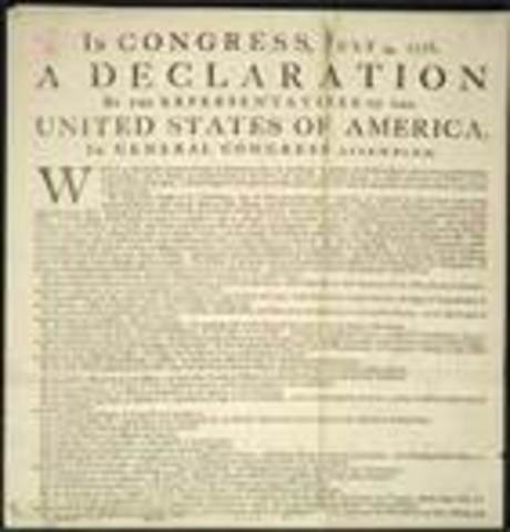 Declaration Of Independance