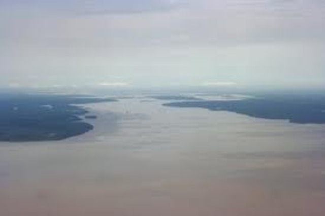 Chegada de Diogo Cão à foz do Rio Zaire