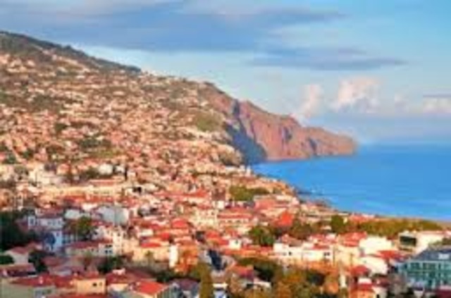 Desembarque na Madeira.