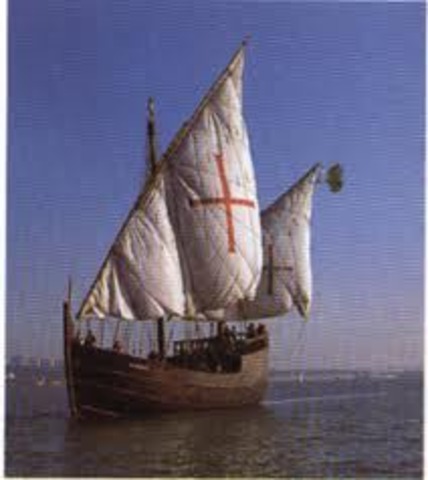 Gil Eanes e Afonso Gonçalves Baldaia descobriram a Angra dos Ruivos e chegaram à Costa do Ouro.