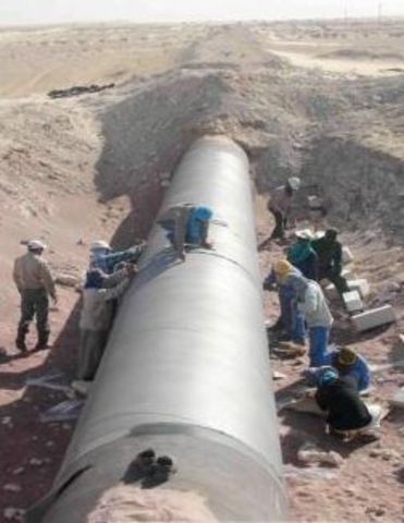 Строительство трубопровода "Восточная Сибирь - Тихий океан"