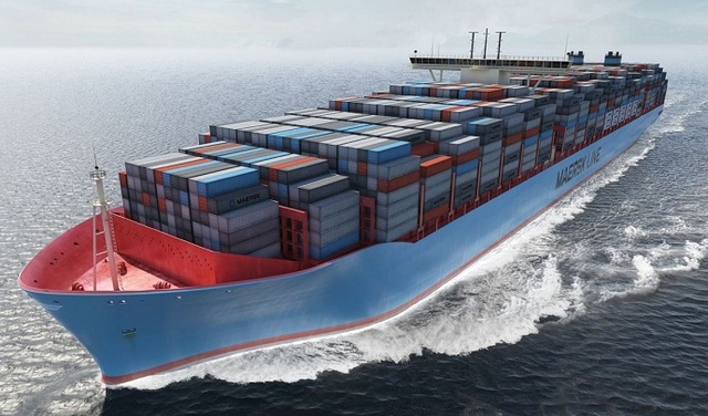 Largest container carrier