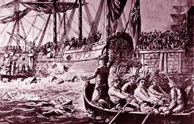 Tea Act and Boston Tea Party