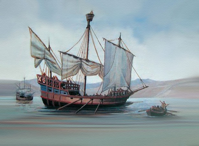 Realizam-se as primeiras trocas comerciais com a África ao Sul do Bojador, reativando o interesse pelas navegações.