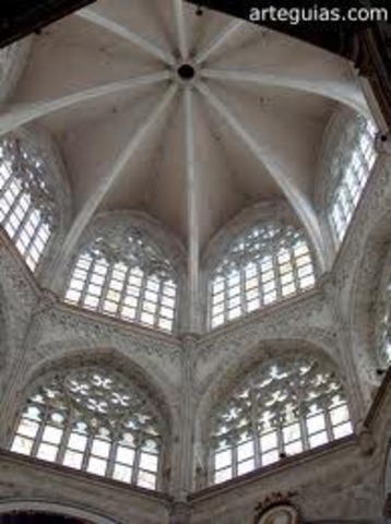 construcció del cimbori