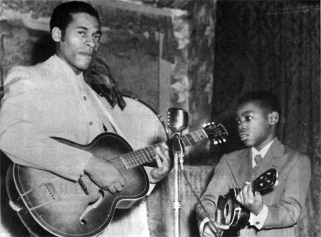 Jimi Hendrix first instrument