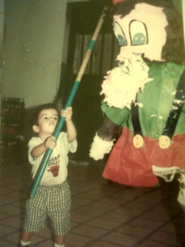 A mis 2 años de edad