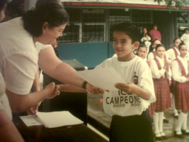 Reciviendo reconocimiento