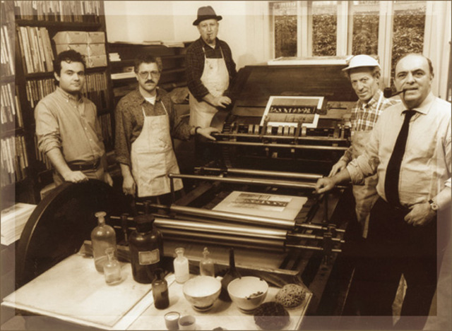 The invention of printing makes books more of a public resource