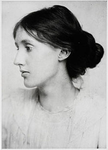 The writer Virginia Woolf.
