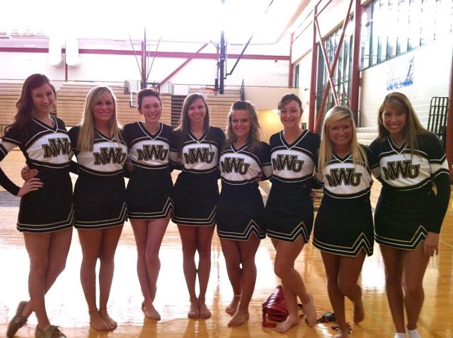 Made Nebraska Wesleyan Cheerleading Squad