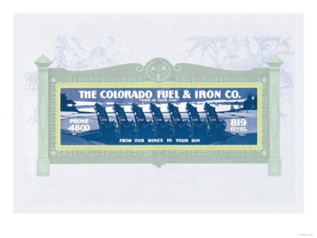 Colorado Coal and Iron Company is Formed