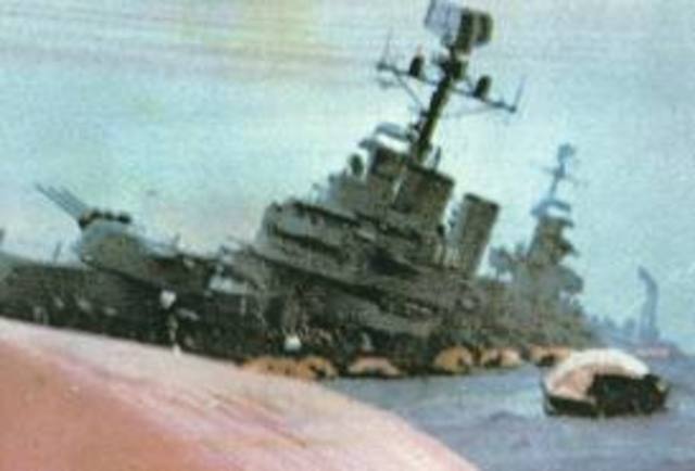 Hundimiento del Belgrano.