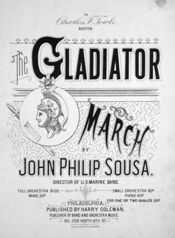 The Gladiator March was composed