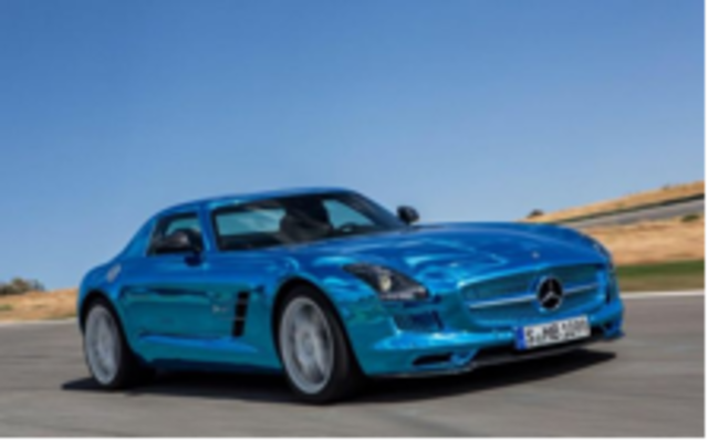 The Modern Electric Car-The Mercedes SLS Electric Drive
