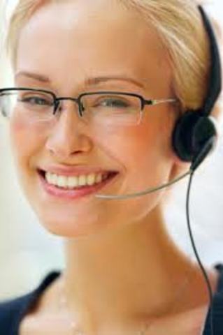 First "How can I help you" Voice