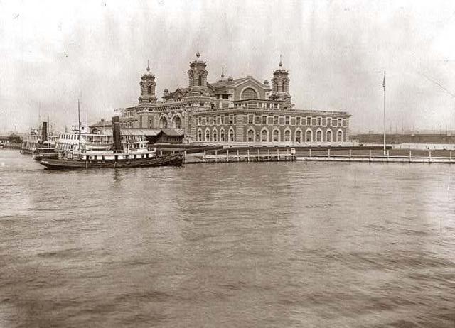My wife and I pass through Ellis Island