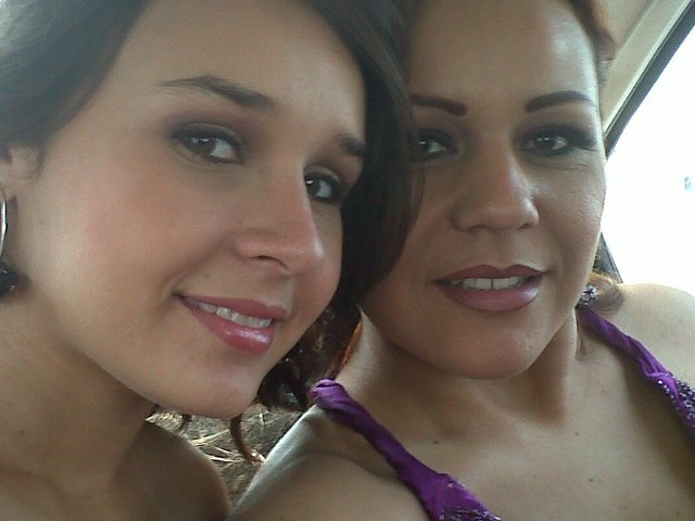 Foto con mi mama