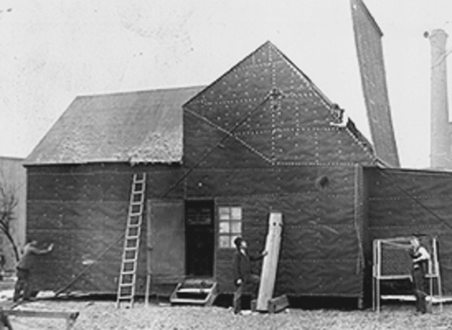 The Black Maria, The first motion picture studio was built
