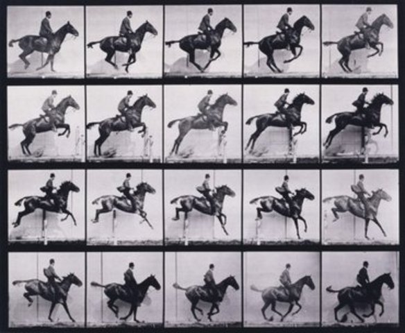 Eadweard Muybridge invented zoopraxiscope