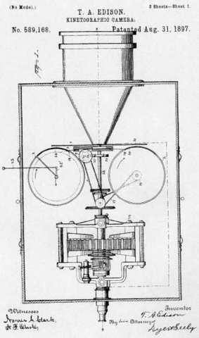Dickson invented the Kinetograph