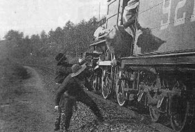 The Great Train Robbery Filmed