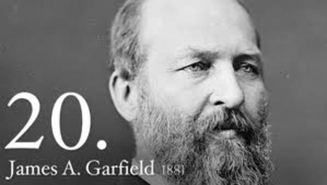 James A. Garfield Takes Presidency While Rutherford Leaves