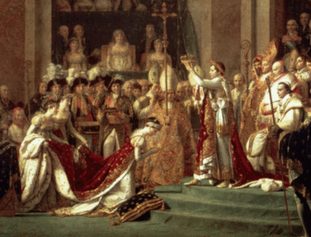 Napoleón se corona emperador