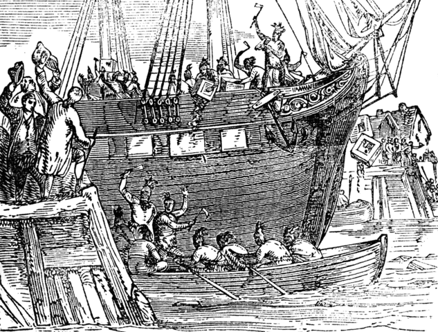 Motín del té en Boston