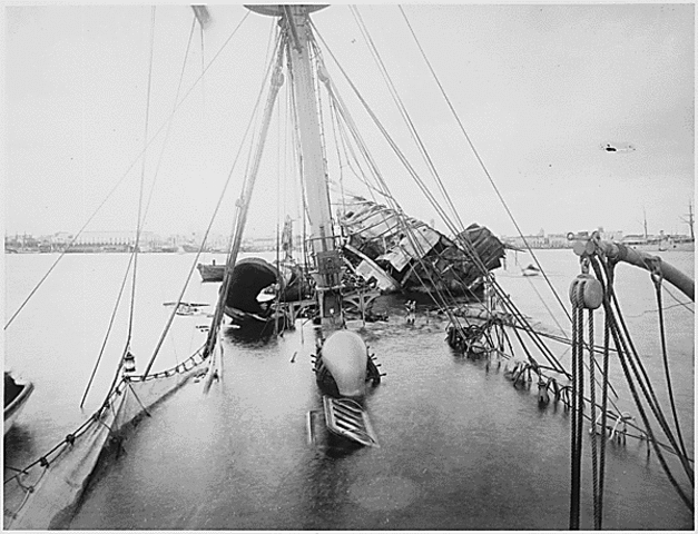 Explosion of the USS Maine