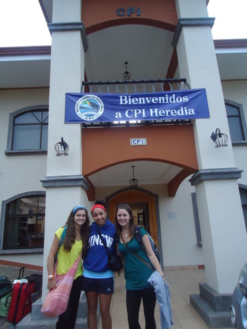 Seeing our School in Heredia for the First time