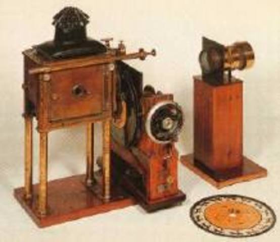 Eadward Muybridge invented Zoopraxiscope