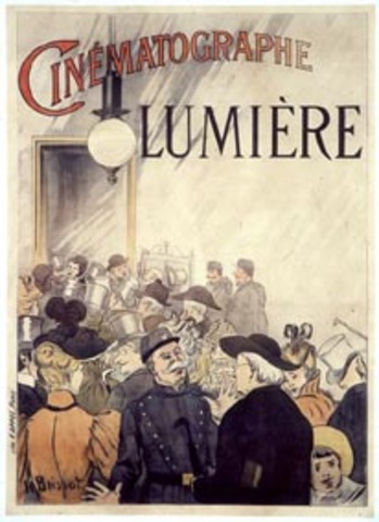 Lumiere Bros. have world's 1st public film screening
